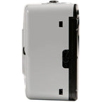 Kodak M35 reusable camera from the instant and compact camera range, showing the camera's black body and lens.