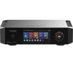 Eversolo EverSolo DMP-A10 music streamer with sleek black front panel and digital display, designed for high-quality audio streaming.