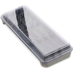 Decksaver Allen & Heath Xone:K3 DJ cover showing clear, durable plastic protection for the mixer with precise fit and secure lid.