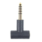 iFi Audio 2.5mm to 4.4mm headphone adapter with a sleek design, connecting headphones for enhanced audio experience.