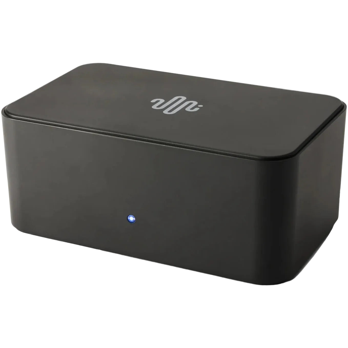 Essentials BT3 Connect Bluetooth and Wi-Fi audio receiver with compact design and connection ports, ideal for wireless audio streaming.