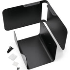 Essentials Formel-V turntable accessory in black, designed to enhance turntable performance and stability.