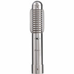 Warm Audio Fen-tone ribbon microphone shown from the front, highlighting its vintage-inspired design and build quality.