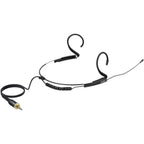 Rode HS2 large black lavalier and wearable microphone with clip and cable, designed for professional audio recording and broadcasting.