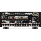 Marantz AV 30 stereo amplifier showing the back panel with various input and output connections.