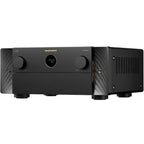 Marantz AV 30 stereo amplifier in black with sleek front panel and control knobs, designed for high-quality audio performance.