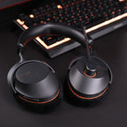 Beyerdynamic MMX 230 Wireless gaming headphones with adjustable headband and over-ear design, shown on a white background
