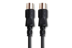 Hosa MID-300 5-Pin DIN - 5-Pin DIN MIDI cable, 5-pin DIN connectors close-up