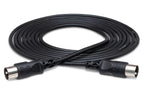 Hosa MID-300 5-Pin DIN - 5-Pin DIN MIDI cable, full coiled cable view