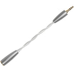 Meze Audio Astru wired in-ear headphones with gold-plated adapter for high-quality audio and comfortable fit.