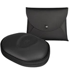 Meze Audio Astru wired in-ear headphones in a sleek pouch, showcasing their compact design and premium build quality.