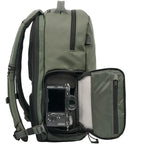 Wandrd Prvke Zip video equipment bag in Wasatch Green with camera access panel and sturdy design for photographers and videographers.