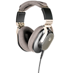 Austrian Audio The Arranger wired headphones with over-ear design and black finish, featuring cushioned ear cups and adjustable headband.