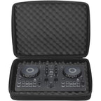 UDG Creator medium black hardcase for DJ controllers, featuring durable design and protective interior compartments.
