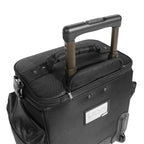 UDG SlingBag Trolley Deluxe MK2 in black, featuring wheels and adjustable straps for DJs on the go.