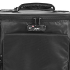 UDG SlingBag Trolley Deluxe MK2 in black, featuring a sleek design and durable materials for DJ equipment transport.