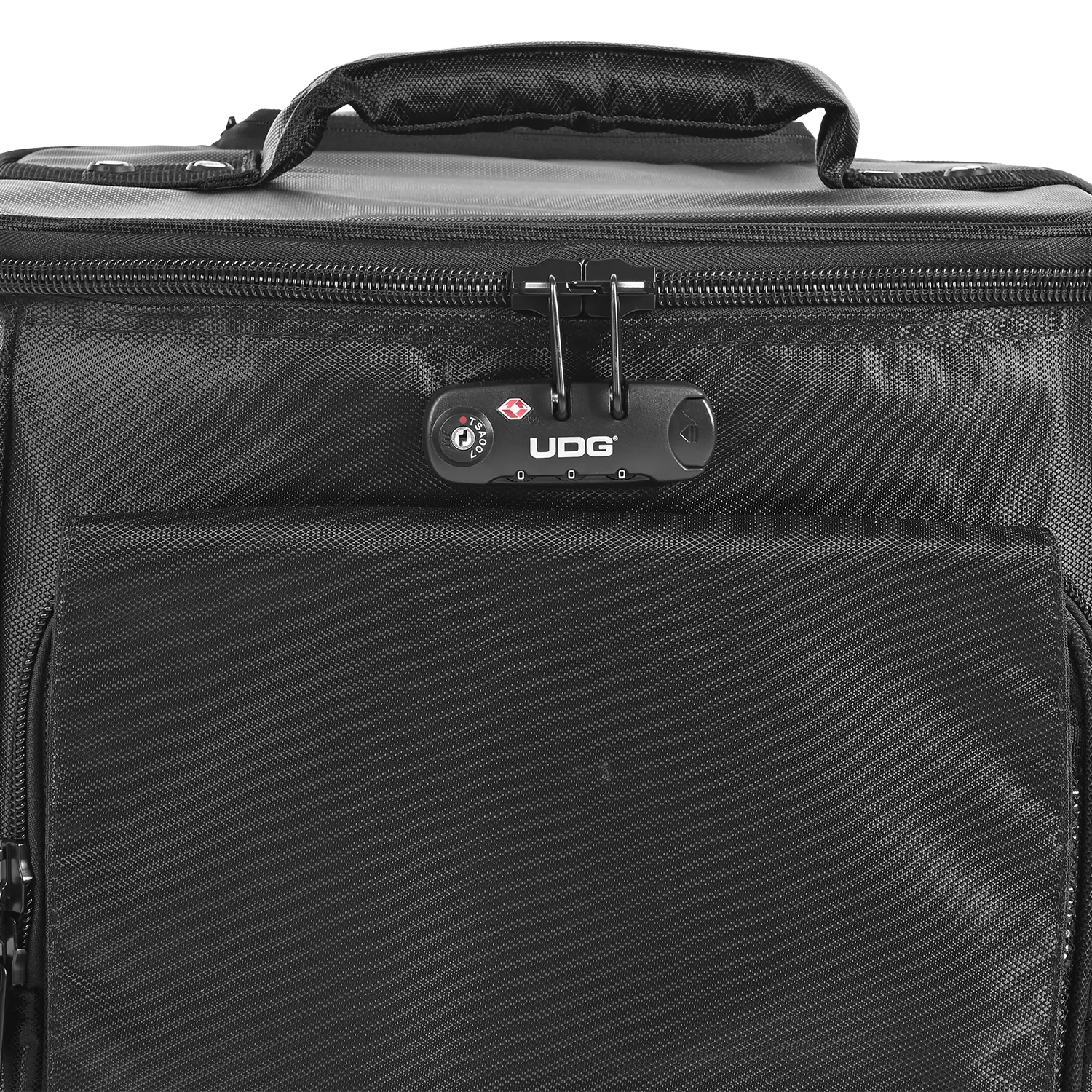 UDG SlingBag Trolley Deluxe MK2 in black, featuring a sleek design and durable materials for DJ equipment transport.