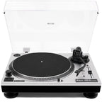 Vestlyd Vestlyd Pro T1 DJ turntables with sleek black finish and control knobs, designed for professional DJ setups.