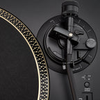 Vestlyd Vestlyd Pro T2 turntable in black with sleek controls and modern design, perfect for high-quality audio playback.