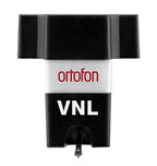 Ortofon VNL turntable cartridge with sleek design and detailed stylus, ideal for vinyl enthusiasts.