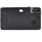 AgfaPhoto reusable compact analogue camera with a simple design, ready for instant photography and easy reloading.