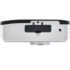 AgfaPhoto reusable compact analogue camera for instant photos, with a sleek design and easy-to-use features.