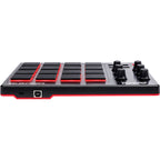 Akai Professional MPD218 midi controllers, close up
