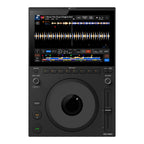 AlphaTheta CDJ-1500X, front view with 10.1-inch touchscreen on white background