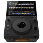 AlphaTheta CDJ-1500X, front three-quarter view on white background