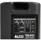 Alto Professional TX410 active loudspeaker, detail view.