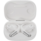 White Beyerdynamic Amiron 200 wireless in-ear headphones with open-ear design, showcasing sleek earbuds and audio cables.