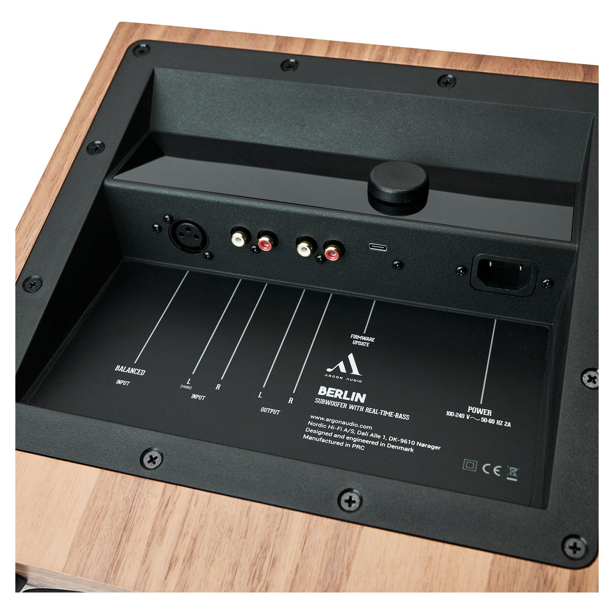 Argon Audio BERLIN SUB 10, Walnut view 4