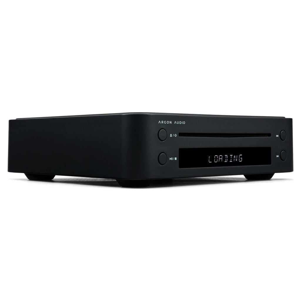 Argon Audio CD1 Black, low front angle