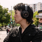 Argon Audio Quiet Storm Black worn in the city