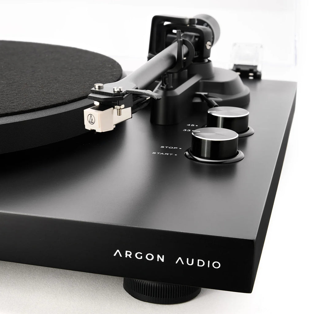 Argon Audio TT MK2 turntable, in black