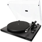 Argon Audio TT MK2 turntable, in black, lifestyle setting