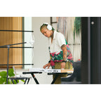 Arturia KeyLab 49 MK3 MIDI keyboard with 49 keys, control knobs, and pads, designed for music production and studio use.