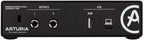 Arturia MiniFuse 1 audio interface in black, rear view