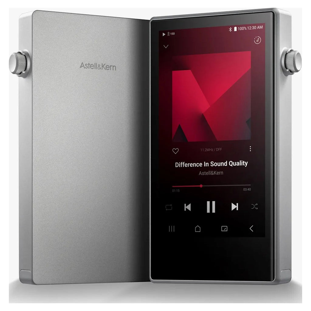 Astell&Kern PD5 portable music player, front and back in Gray