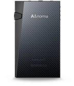 Astell&Kern A&norma SR35 portable music player with sleek design and touchscreen display, shown from the front.