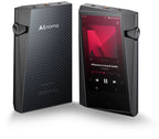Astell&Kern A&norma SR35 portable music player with sleek black design and touchscreen display.