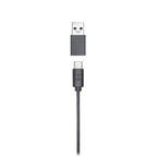 Audio Technica ATR4750-USB USB microphone with sleek design and adjustable clip for clear audio recording.