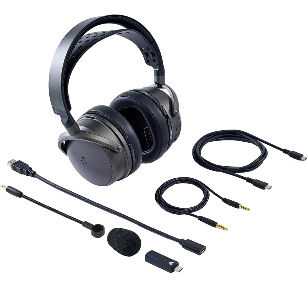 Audeze Maxwell 2 ANC (PlayStation Edition) box contents and accessories