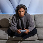 Audeze Maxwell 2 ANC (PlayStation Edition) worn while gaming on PlayStation