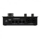Audient iD14 MK2 audio interfaces, front view
