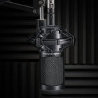 Audio-Technica AT2035 large-diaphragm condenser microphone, lifestyle shot