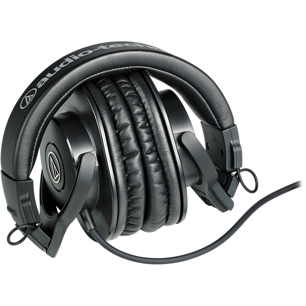 Audio-Technica ATH-M30x studio headphones, folded flat
