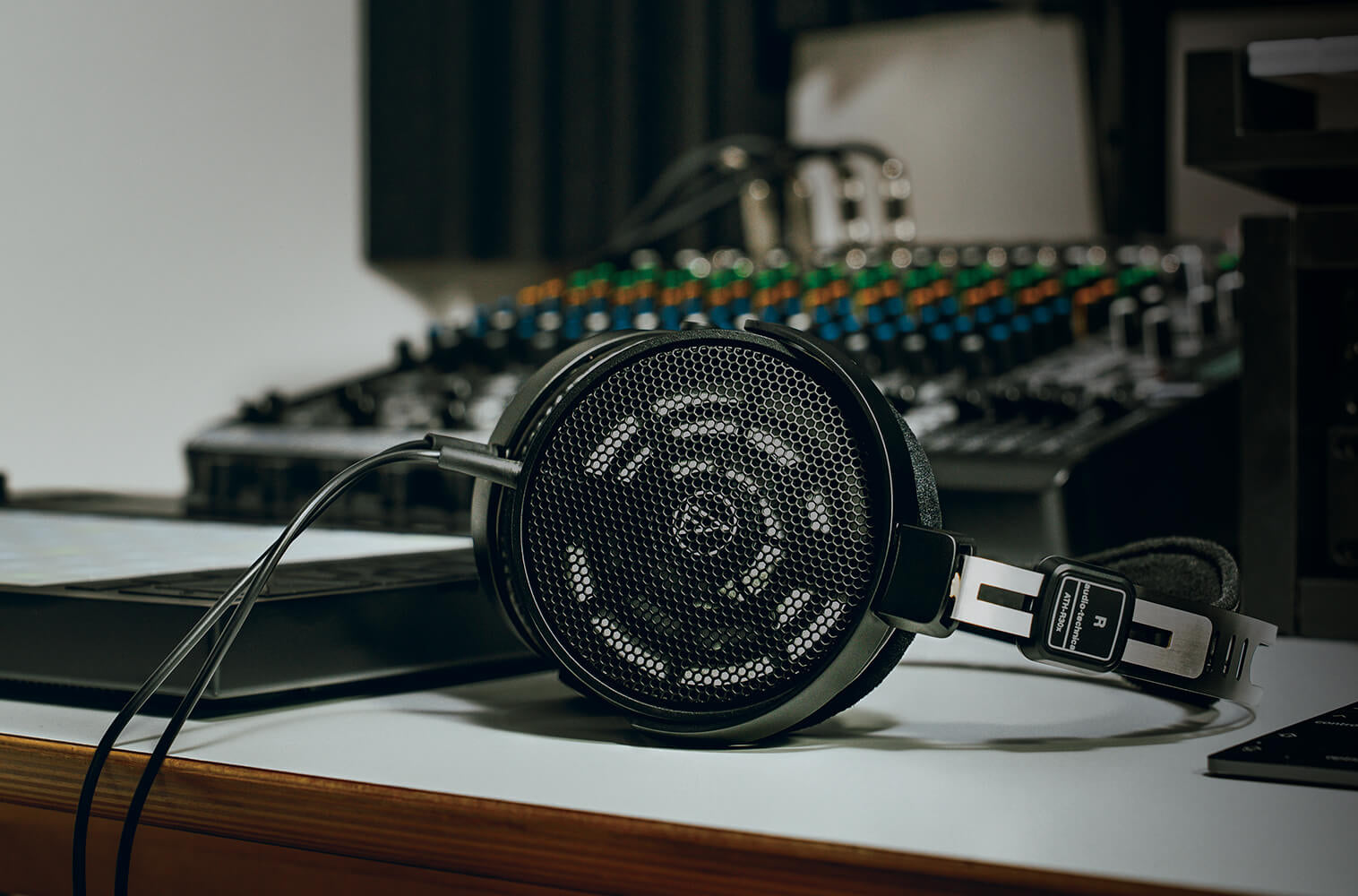 Audio-Technica ATH-R30x studio headphones, lifestyle shot 2