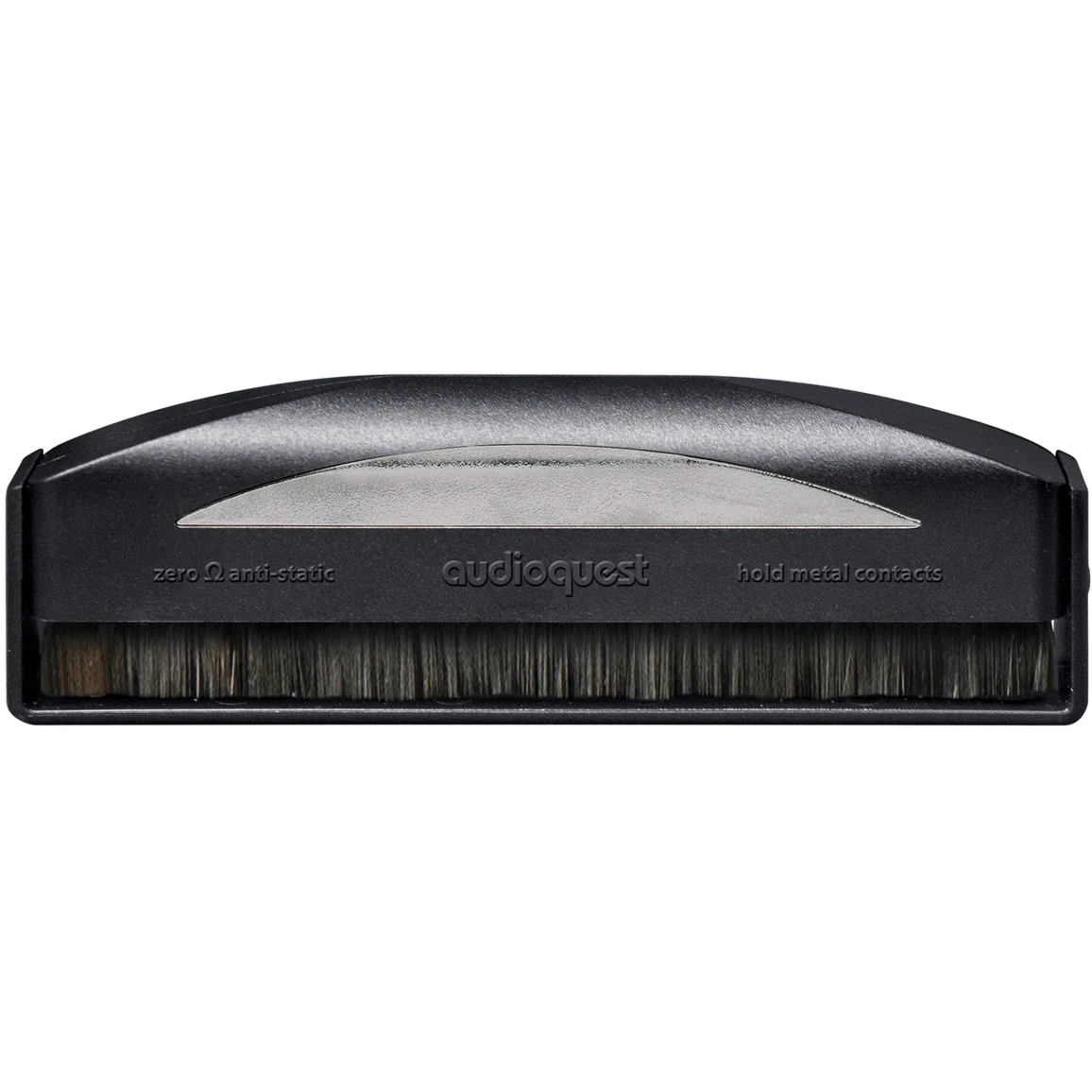 AudioQuest Silver Anti-Static Brush, detail view.