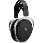 HiFiMAN Audivina LE wired headphones with sleek design and plush ear cushions, showcasing high-fidelity audio performance.